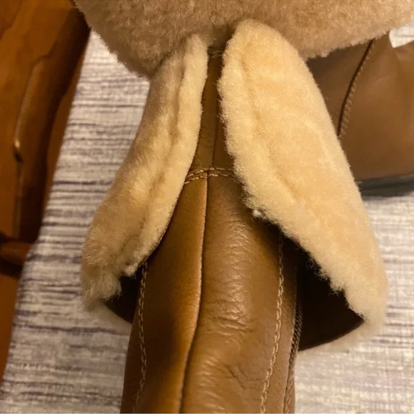 UGG Brown Shearling Winter Boots - Picture 8 of 15